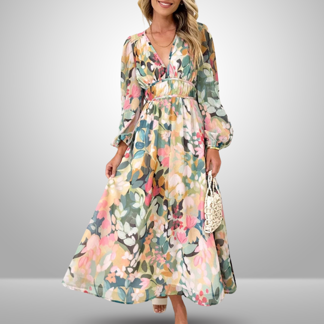 Elisa™ | Abito Lungo Boho – Libertà e Grazia in Movimento
