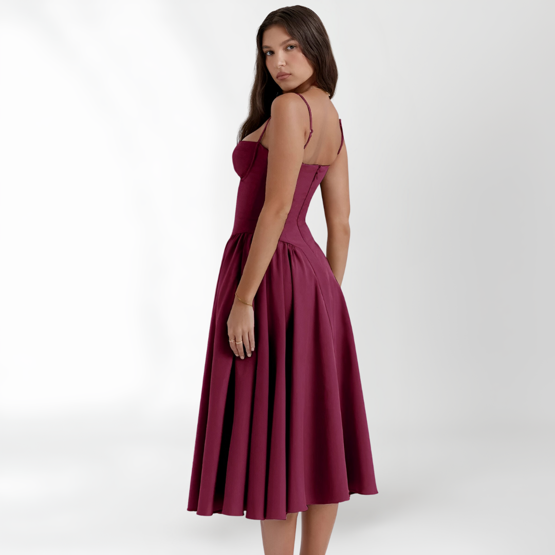 Marena™ | Abito Elegante con Corsetto – Raffinata Femminilità per Ogni Occasione
