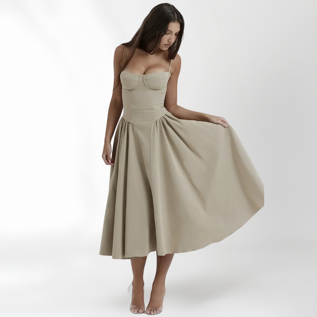 Marena™ | Abito Elegante con Corsetto – Raffinata Femminilità per Ogni Occasione
