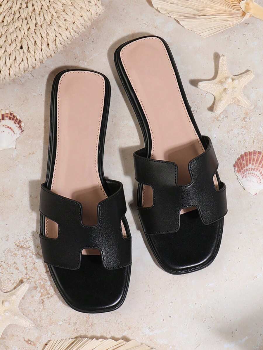 Elisa™ | Sandali Eleganti con Fiocco e Design H Aperto