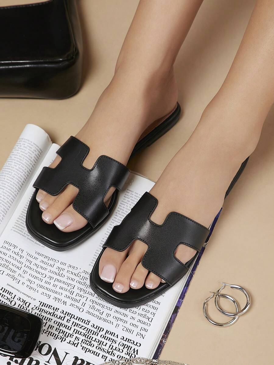 Elisa™ | Sandali Eleganti con Fiocco e Design H Aperto