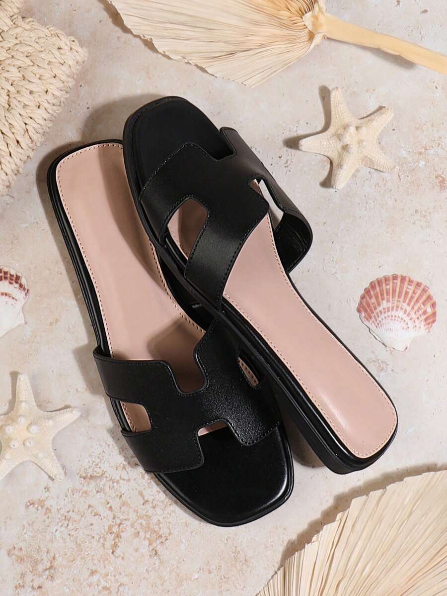 Elisa™ | Sandali Eleganti con Fiocco e Design H Aperto
