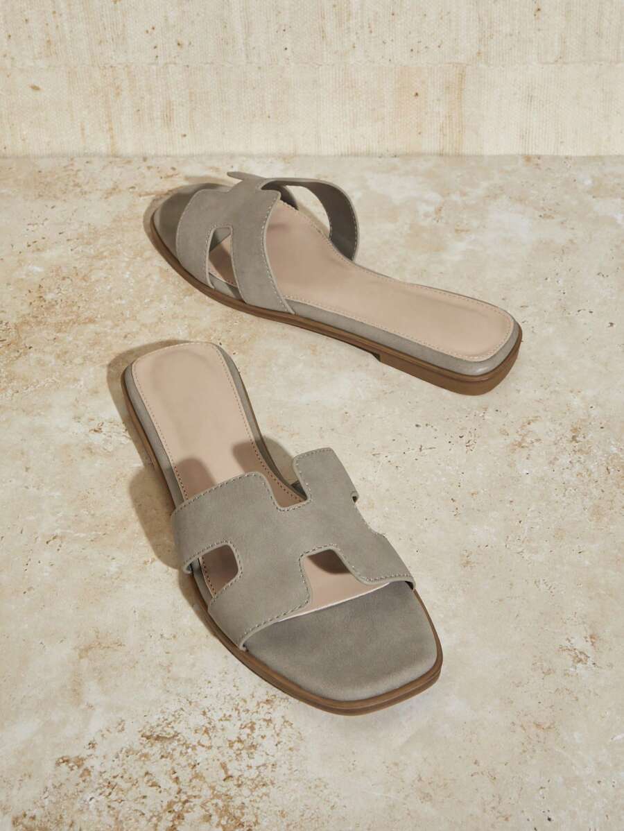 Elisa™ | Sandali Eleganti con Fiocco e Design H Aperto