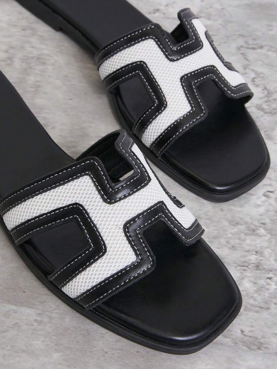 Elisa™ | Sandali Eleganti con Fiocco e Design H Aperto
