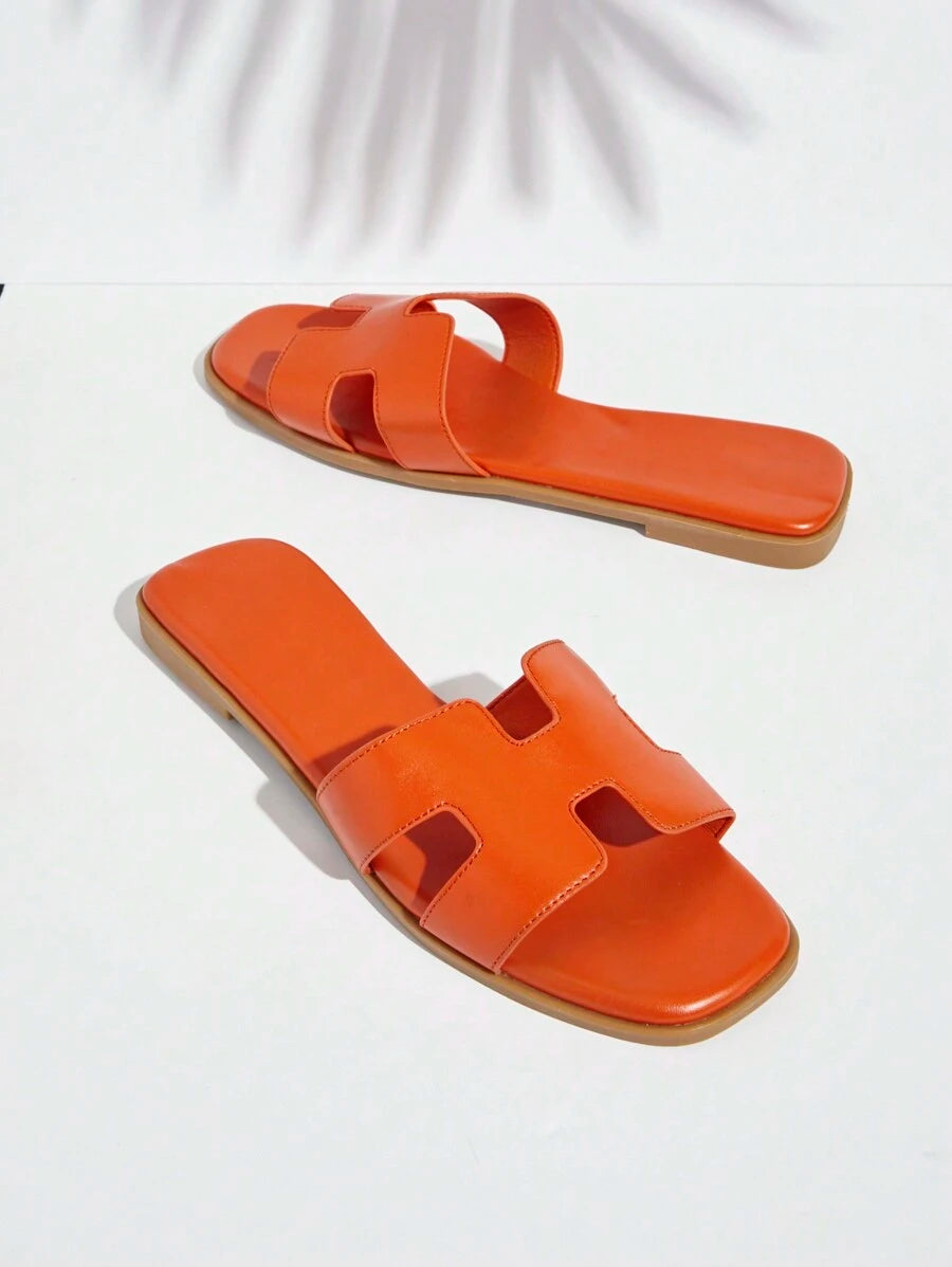 Elisa™ | Sandali Eleganti con Fiocco e Design H Aperto