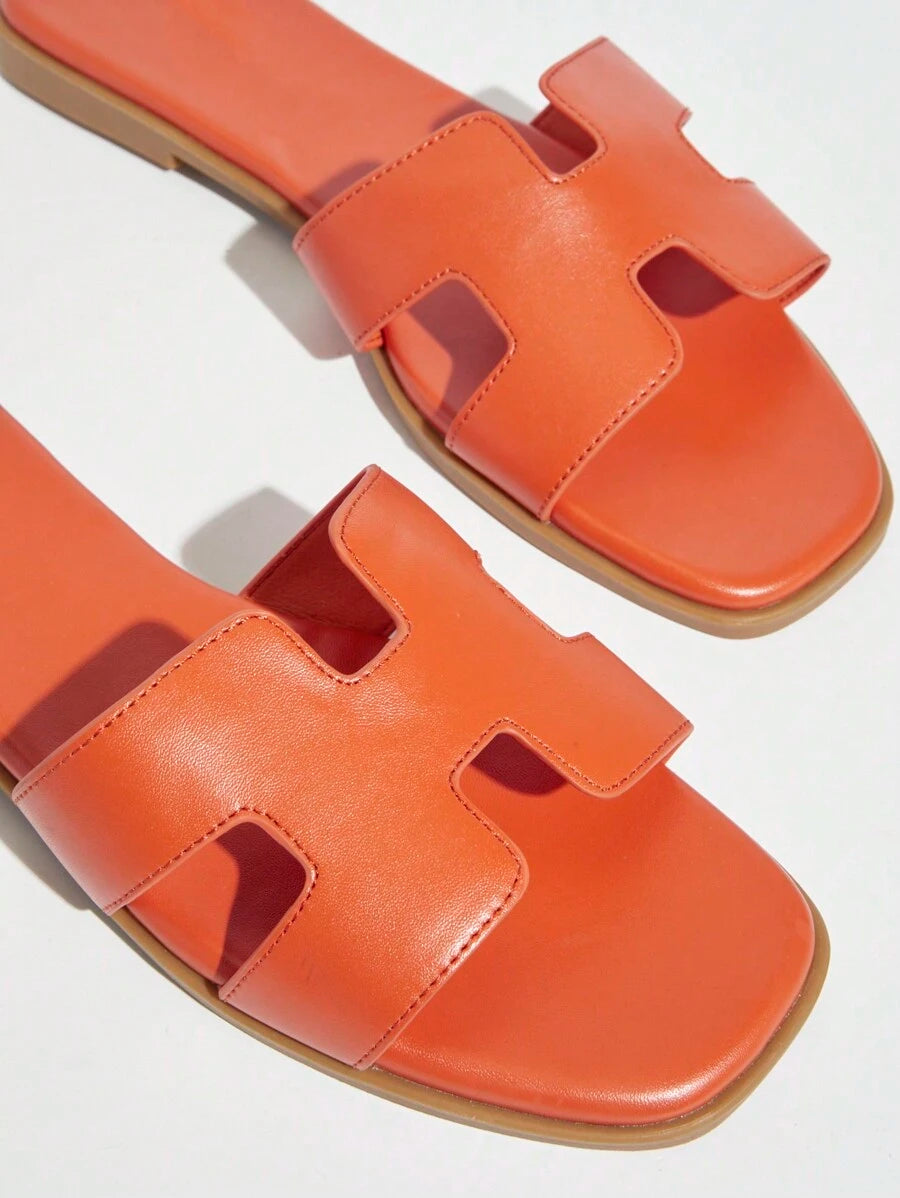 Elisa™ | Sandali Eleganti con Fiocco e Design H Aperto