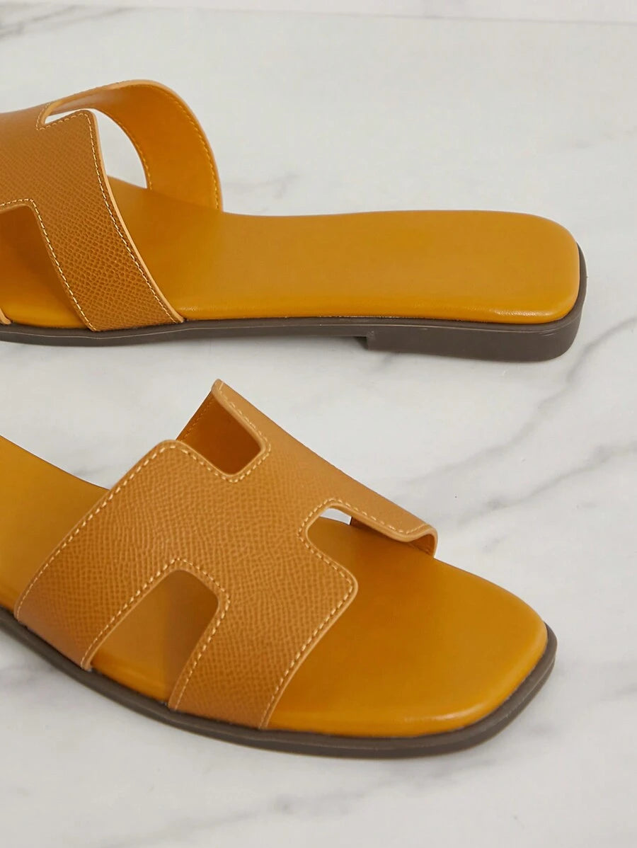 Elisa™ | Sandali Eleganti con Fiocco e Design H Aperto