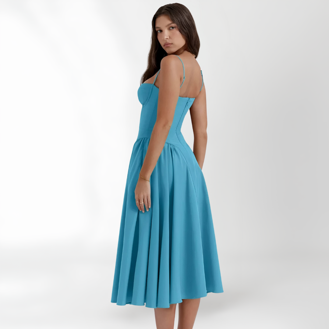 Marena™ | Abito Elegante con Corsetto – Raffinata Femminilità per Ogni Occasione