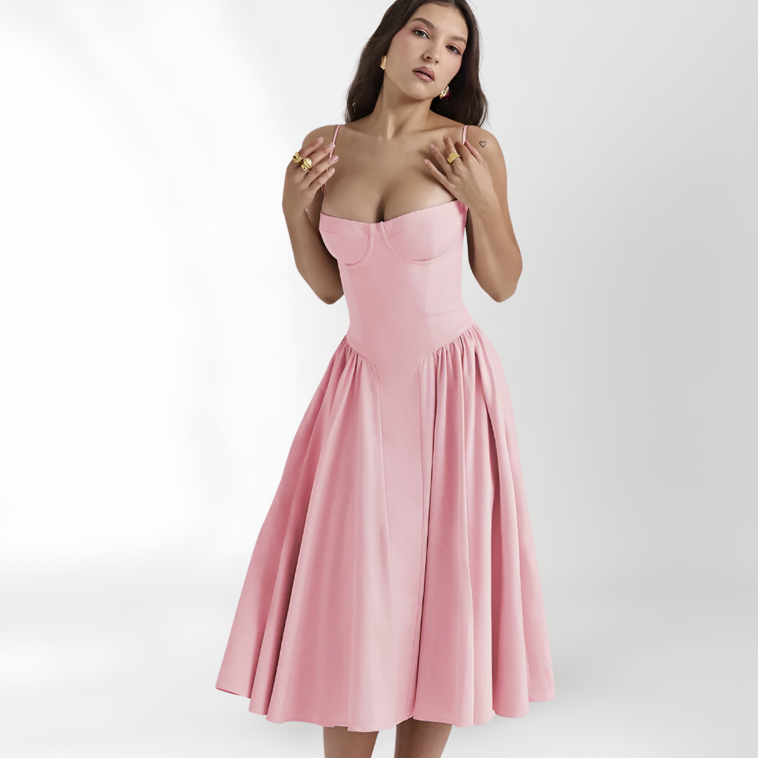 Marena™ | Abito Elegante con Corsetto – Raffinata Femminilità per Ogni Occasione