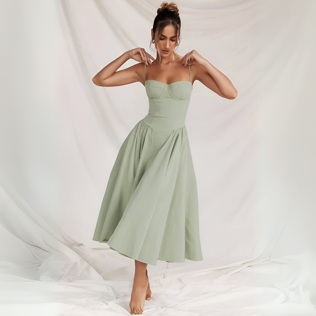 Marena™ | Abito Elegante con Corsetto – Raffinata Femminilità per Ogni Occasione