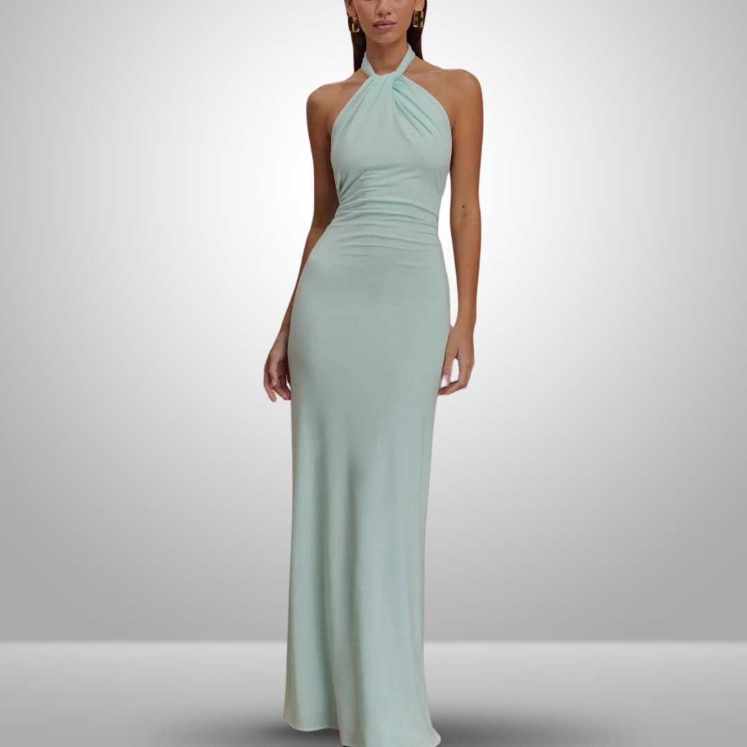 Celestina™ | Abito Maxi con Scollo All’Americana – Eleganza Innegabile per Occasioni Speciali