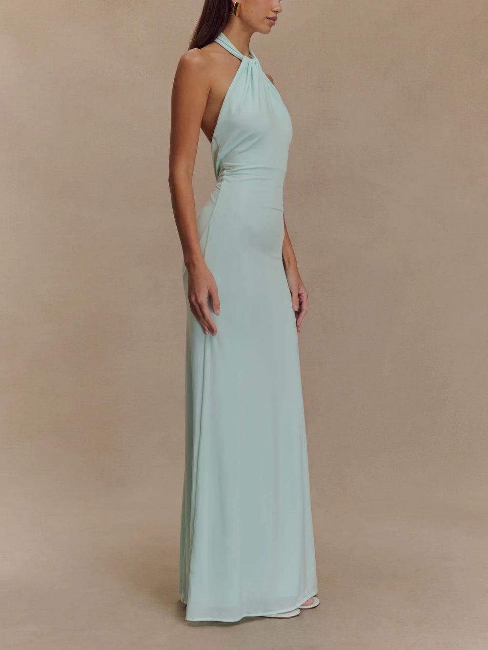 Celestina™ | Abito Maxi con Scollo All’Americana – Eleganza Innegabile per Occasioni Speciali