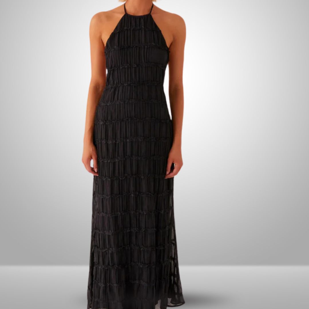 Tiziana™ | Abito con Scollo all'Americana Elegante