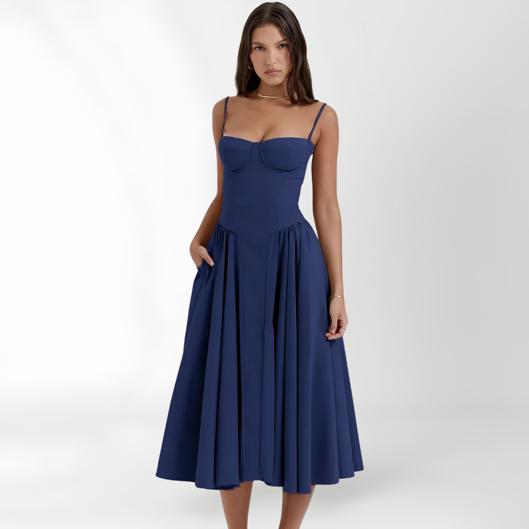 Marena™ | Abito Elegante con Corsetto – Raffinata Femminilità per Ogni Occasione
