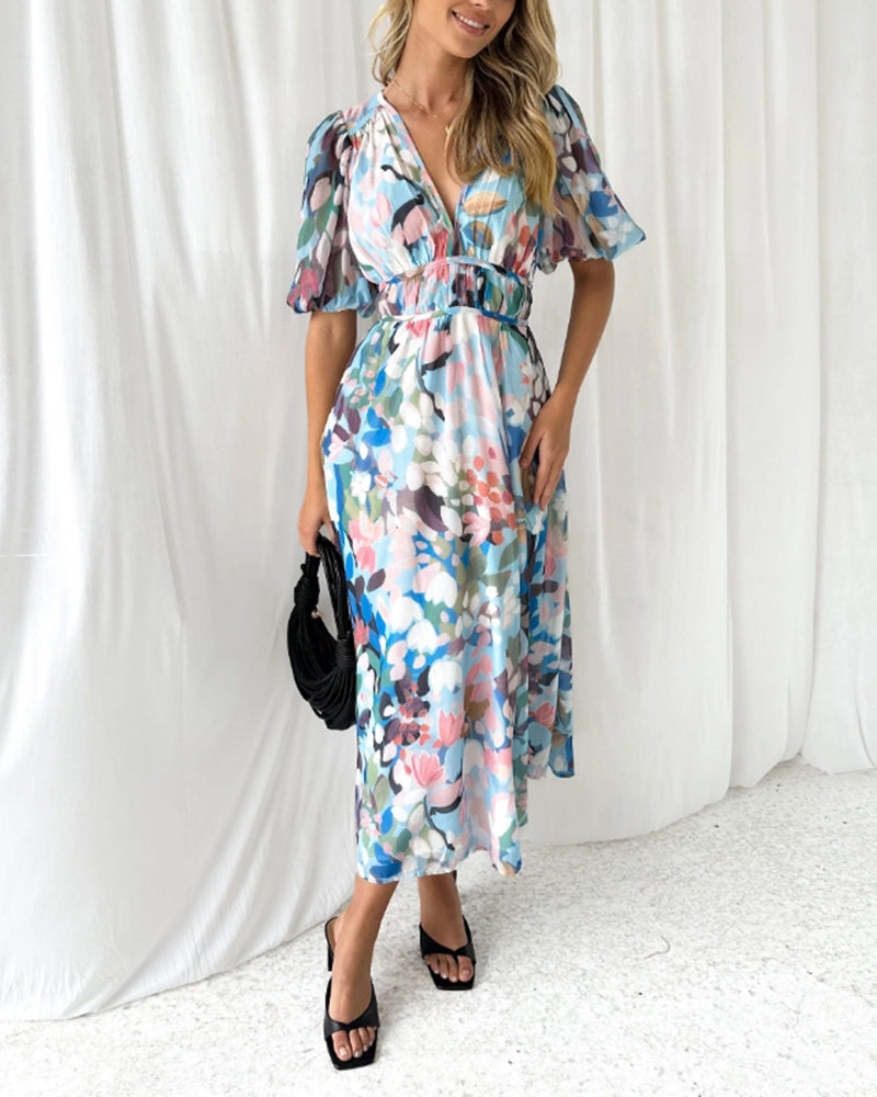 Elisa™ | Abito Lungo Boho – Libertà e Grazia in Movimento