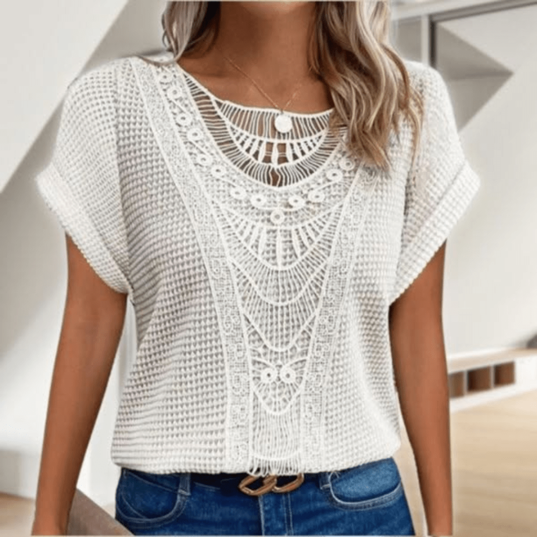 Veronica™ | Blusa Elegante in Stile Ibiza