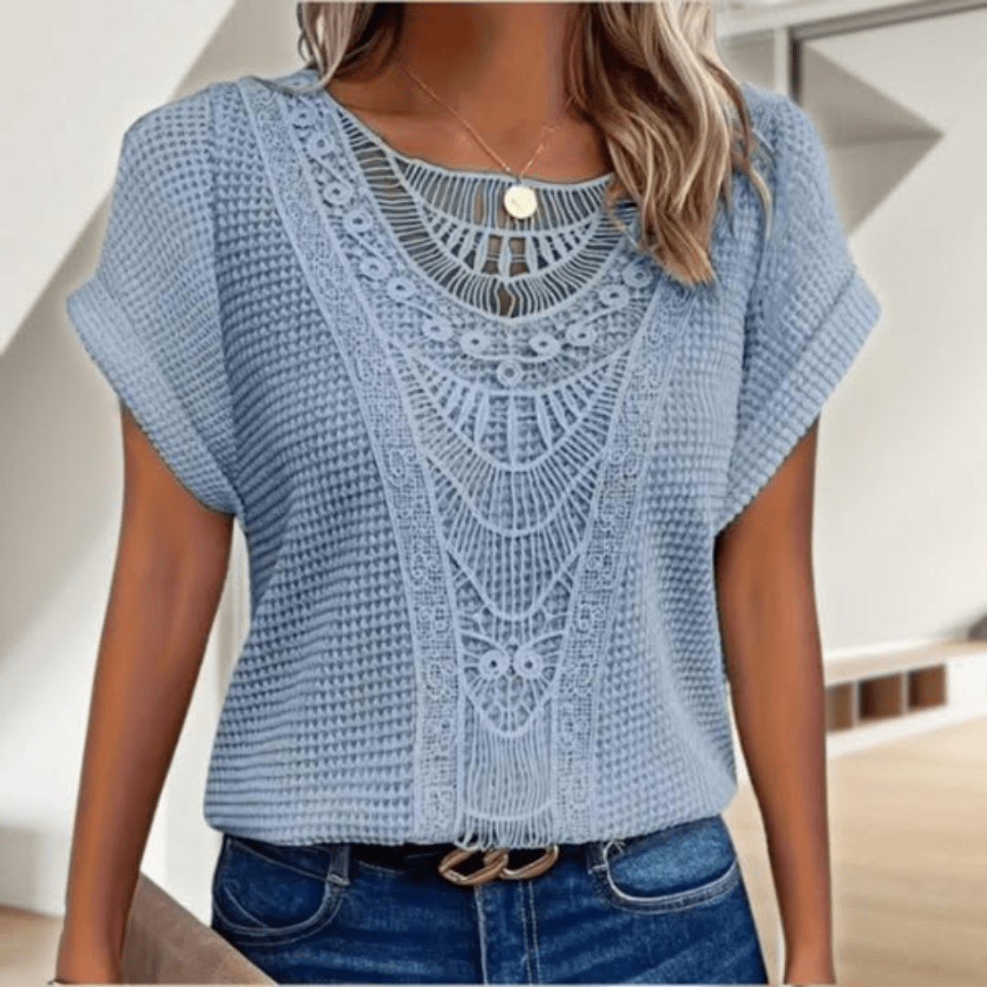 Veronica™ | Blusa Elegante in Stile Ibiza