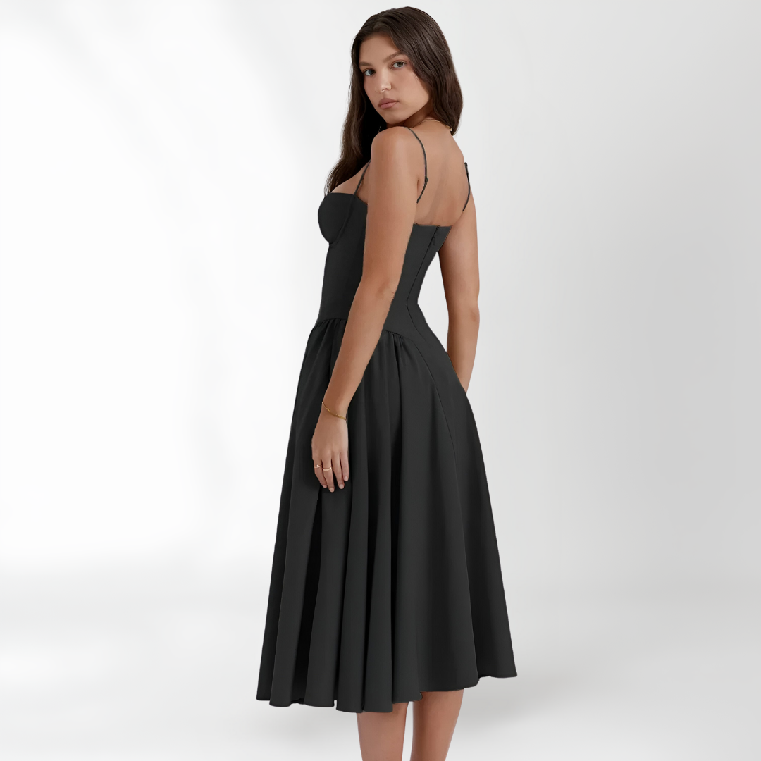 Marena™ | Abito Elegante con Corsetto – Raffinata Femminilità per Ogni Occasione