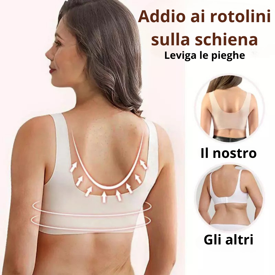 Ginevra™ | (SET DA 3) Reggiseno Modellante Senza Ferretto con Chiusura Frontale