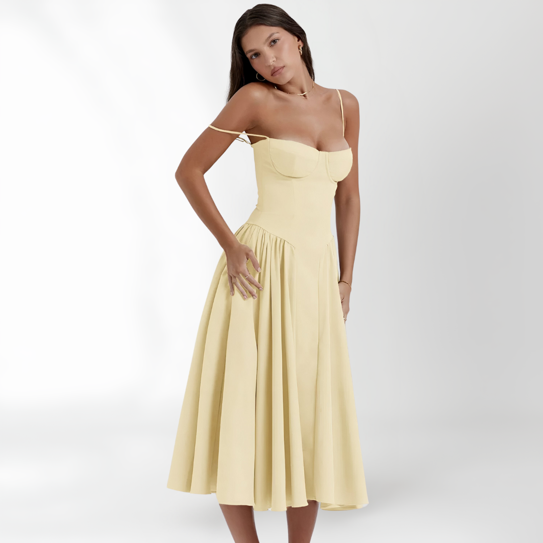 Marena™ | Abito Elegante con Corsetto – Raffinata Femminilità per Ogni Occasione