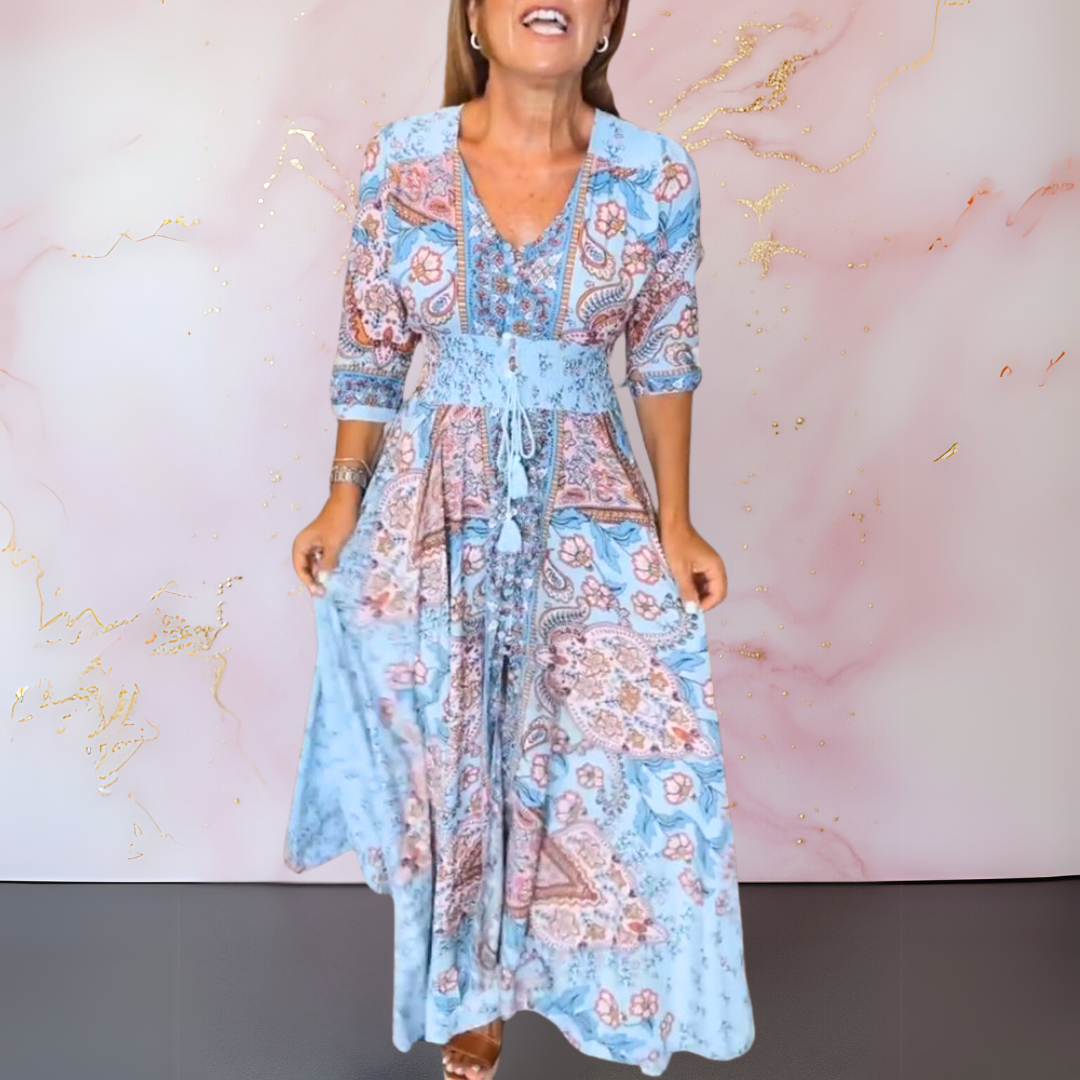 Martina™ | Abito Estivo Elegante con Scollo a V