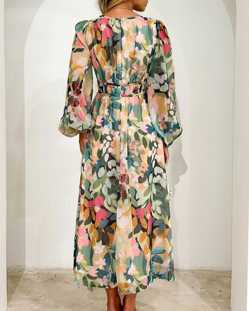 Elisa™ | Abito Lungo Boho – Libertà e Grazia in Movimento