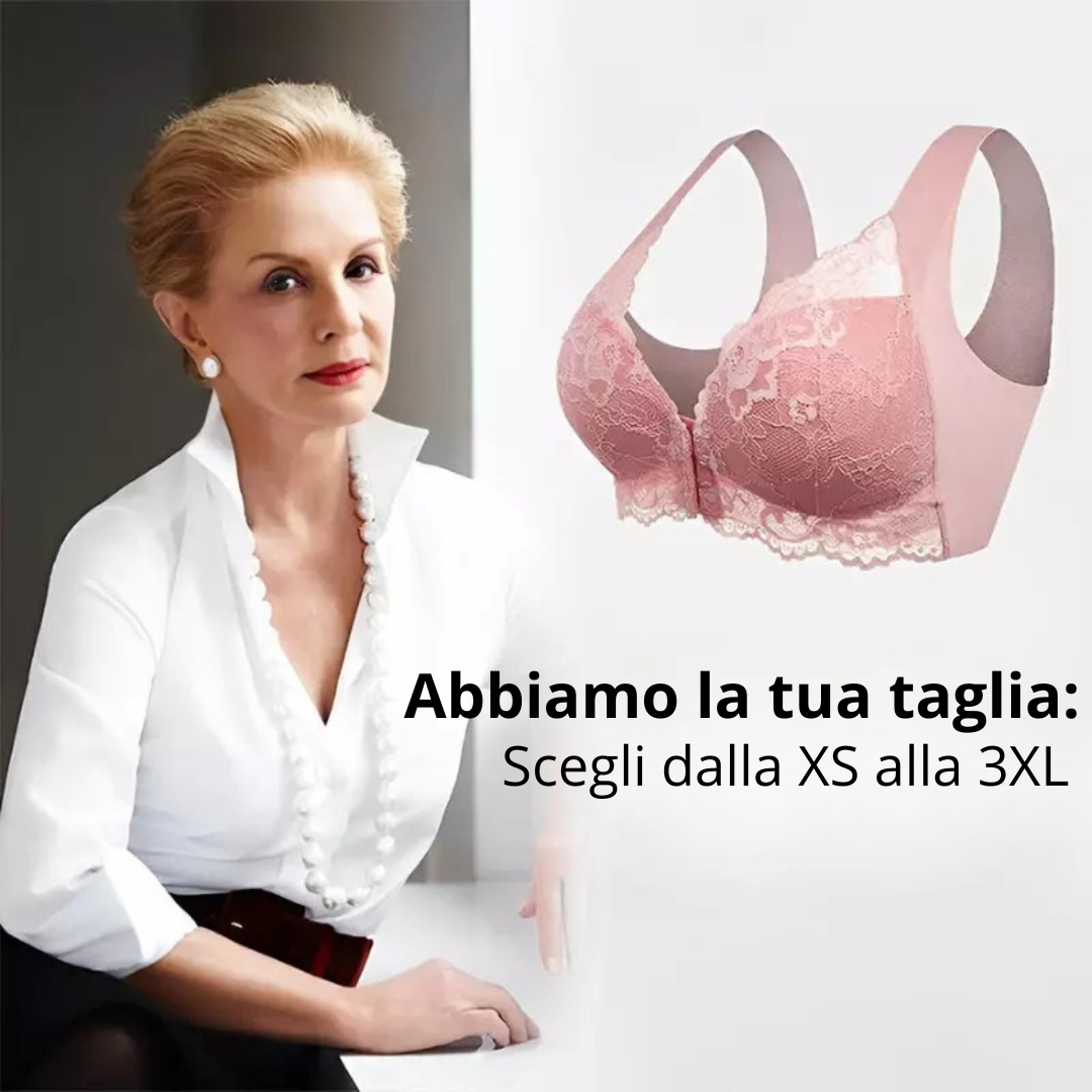 Ginevra™ | (SET DA 3) Reggiseno Modellante Senza Ferretto con Chiusura Frontale