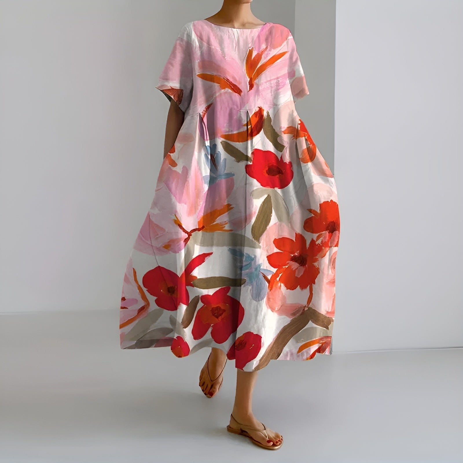 Anita™ | Abito Floreale – Eleganza Senza Sforzo 🌸