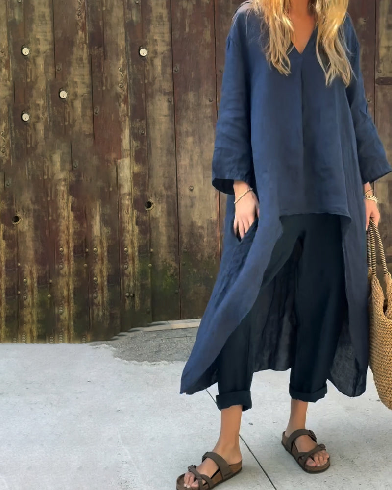 Letizia™ | Completo Chic a Due Pezzi per Primavera ed Estate – Eleganza e Comfort Senza Sforzo