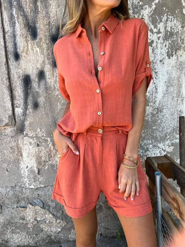Clara™ | Completo Elegante in Lino