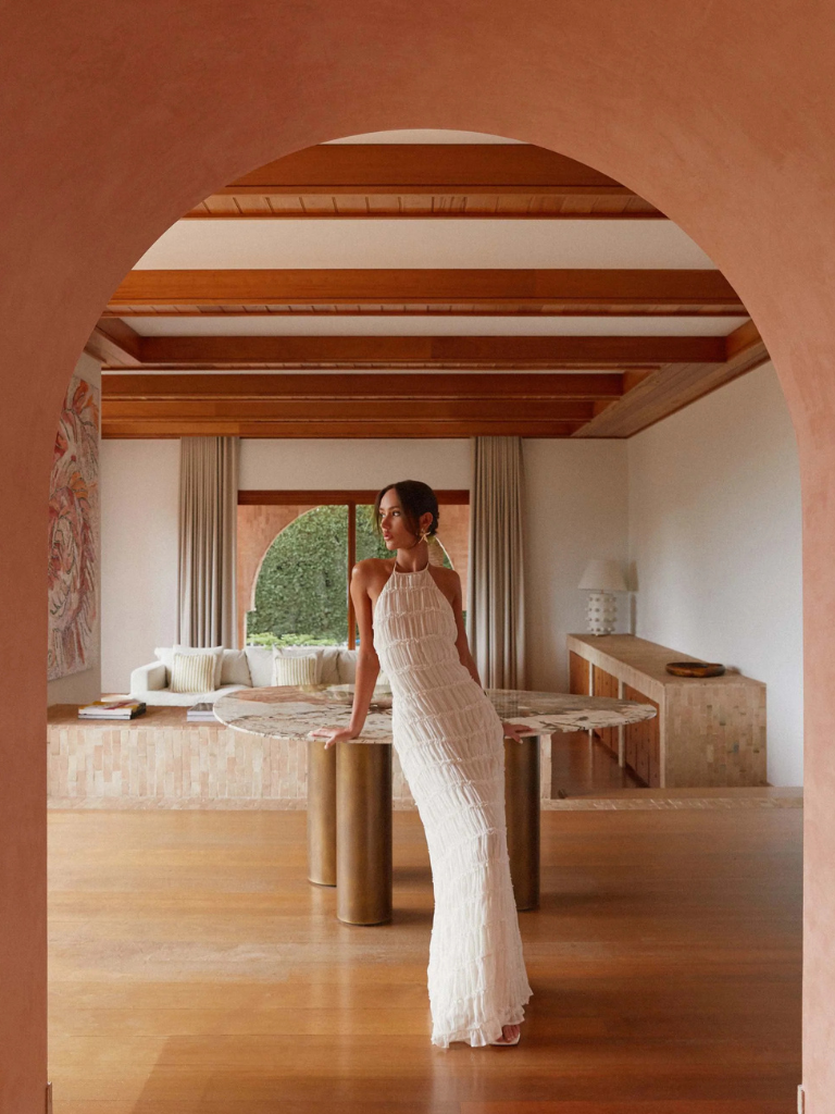 Tiziana™ | Abito con Scollo all'Americana Elegante