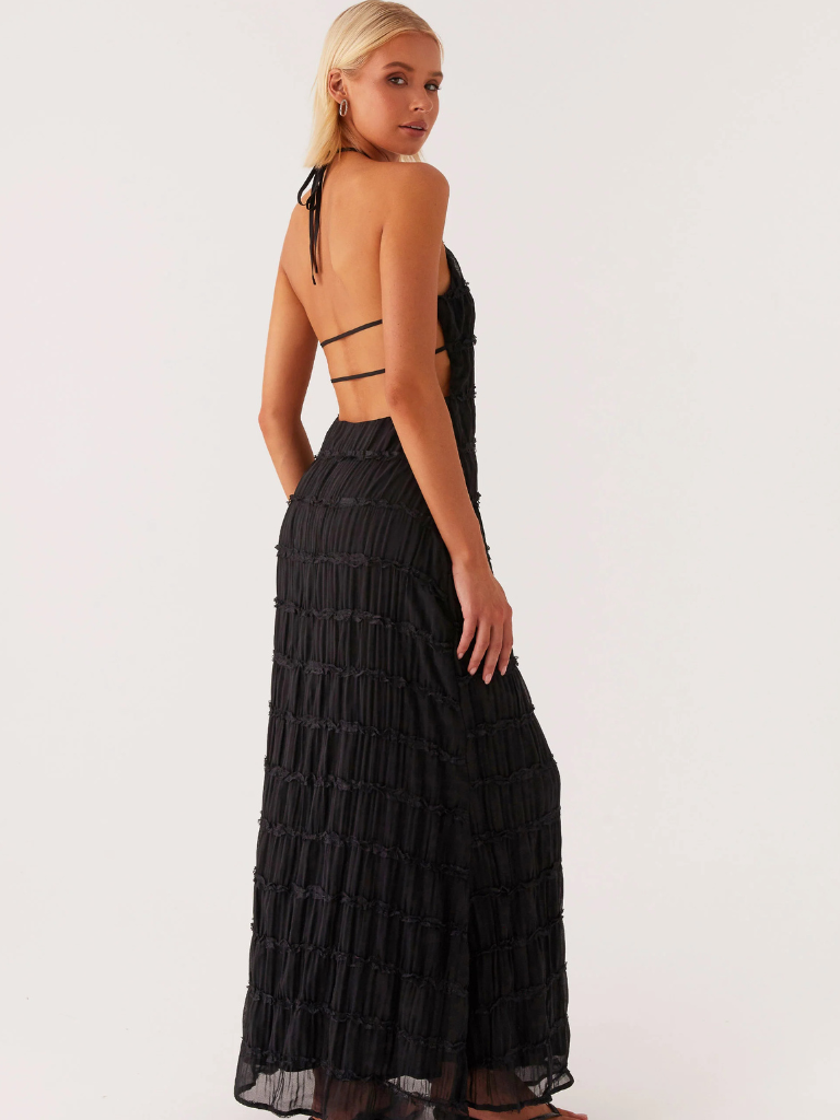 Tiziana™ | Abito con Scollo all'Americana Elegante