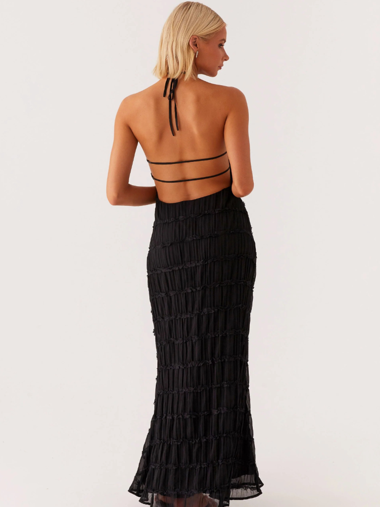 Tiziana™ | Abito con Scollo all'Americana Elegante