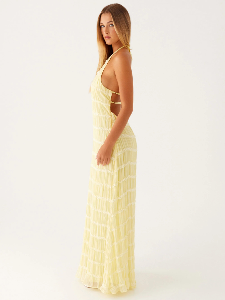 Tiziana™ | Abito con Scollo all'Americana Elegante