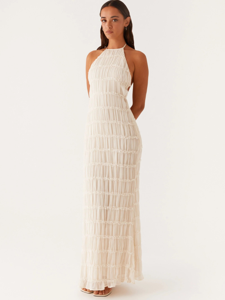 Tiziana™ | Abito con Scollo all'Americana Elegante