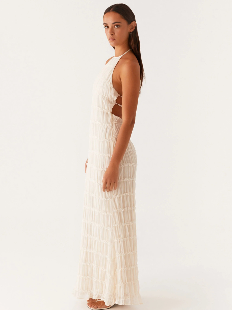 Tiziana™ | Abito con Scollo all'Americana Elegante