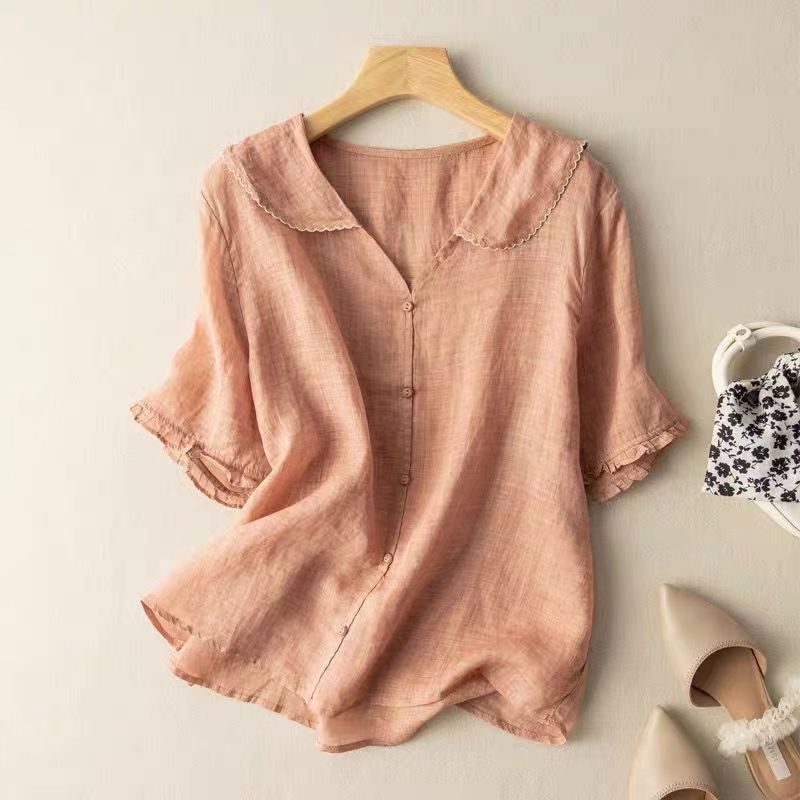 Silvana™ | Camicia Leggera in Lino da Donna