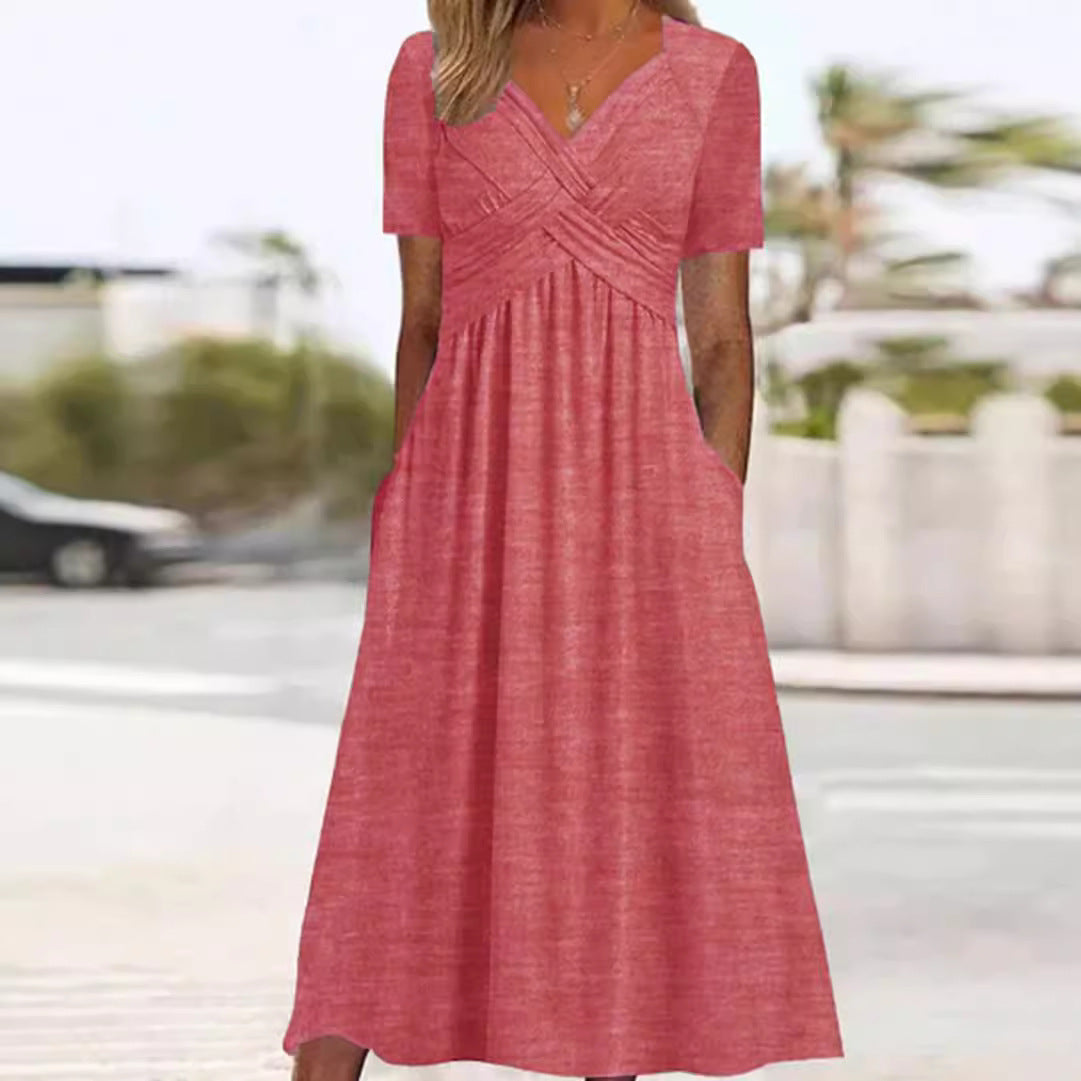 Lavinia™ | Rosella - Estivo abito elegante