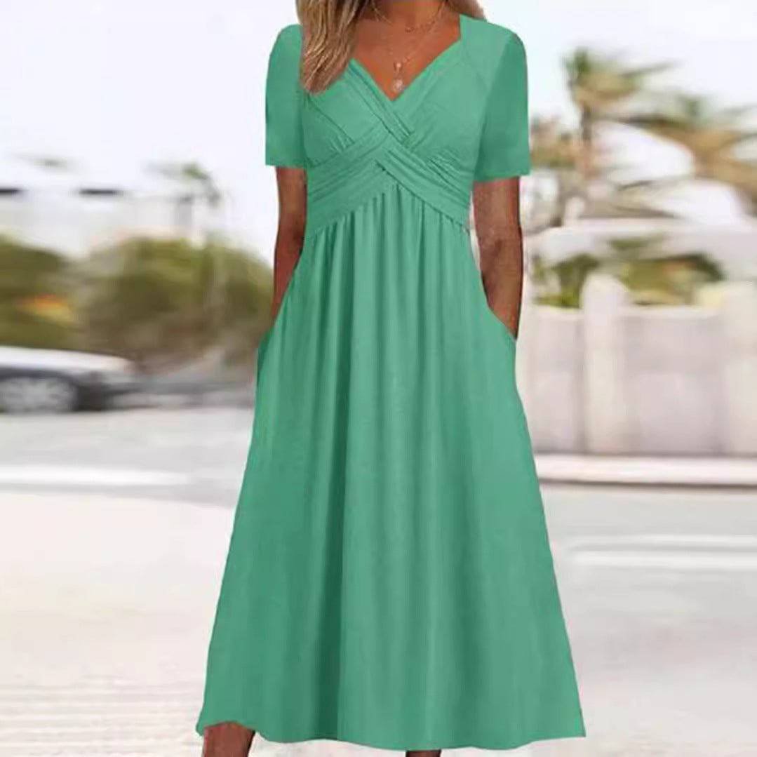 Lavinia™ | Rosella - Estivo abito elegante