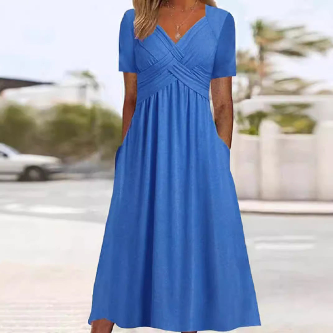 Lavinia™ | Rosella - Estivo abito elegante