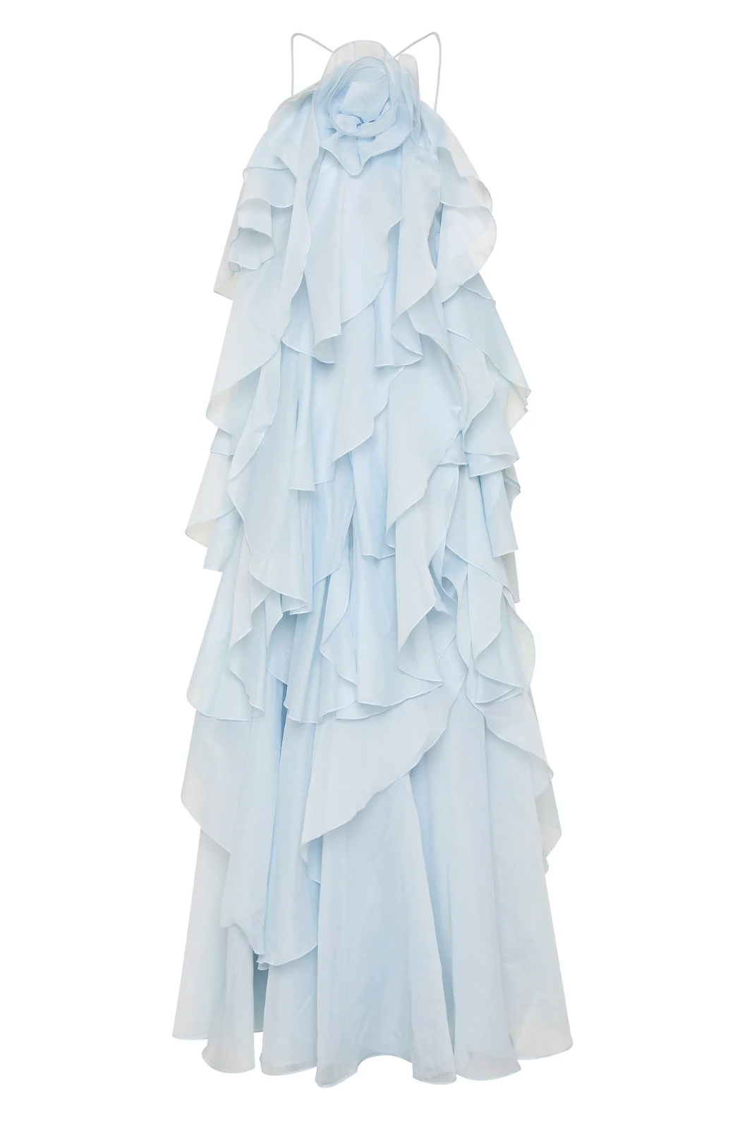 Patrizia™ | Abito Maxi con Rouches e Spalline Regolabili