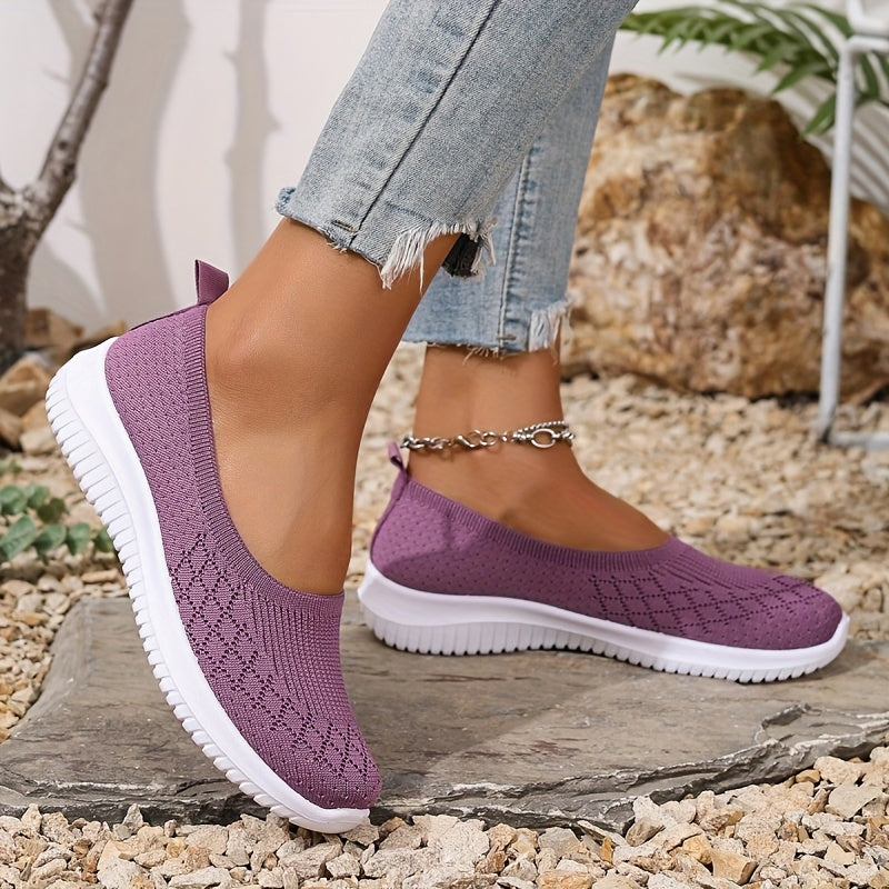 Sofina™ | Slip-on Traspirante – Comfort Estivo per Piedi Sensibili