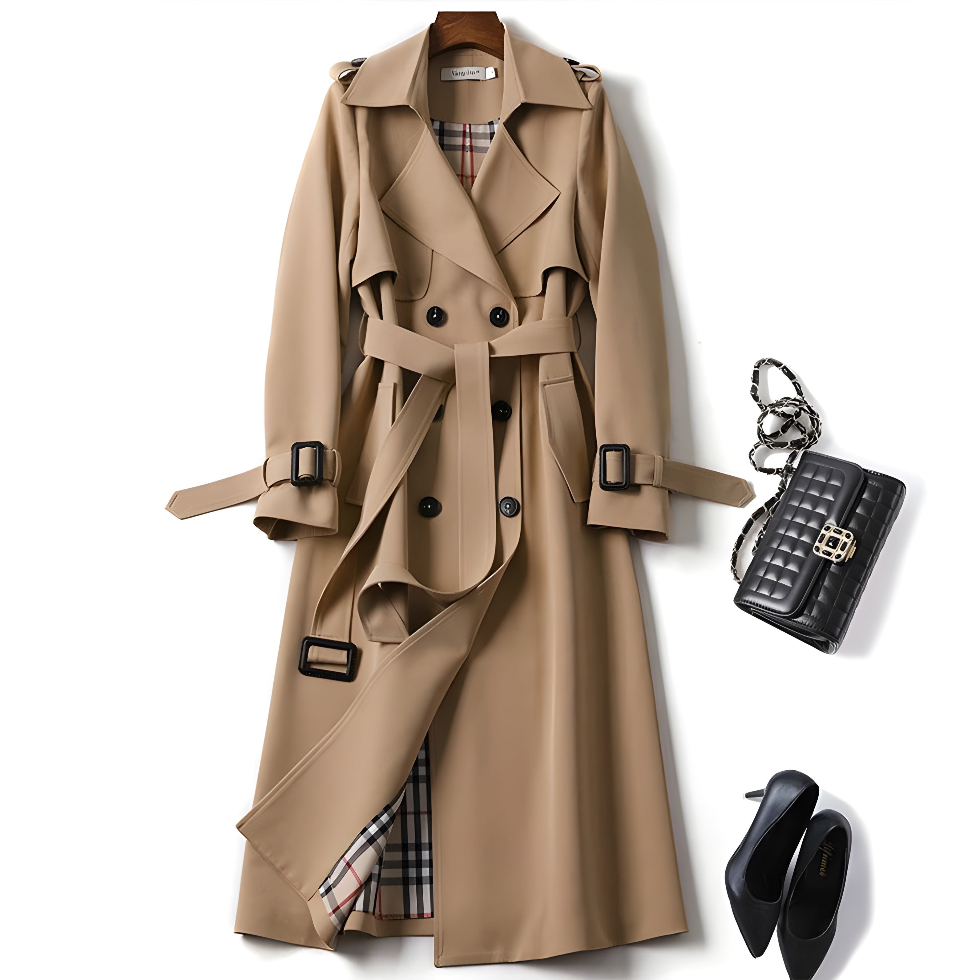 Karina™ | Trench elegante – Raffinatezza senza tempo per ogni occasione