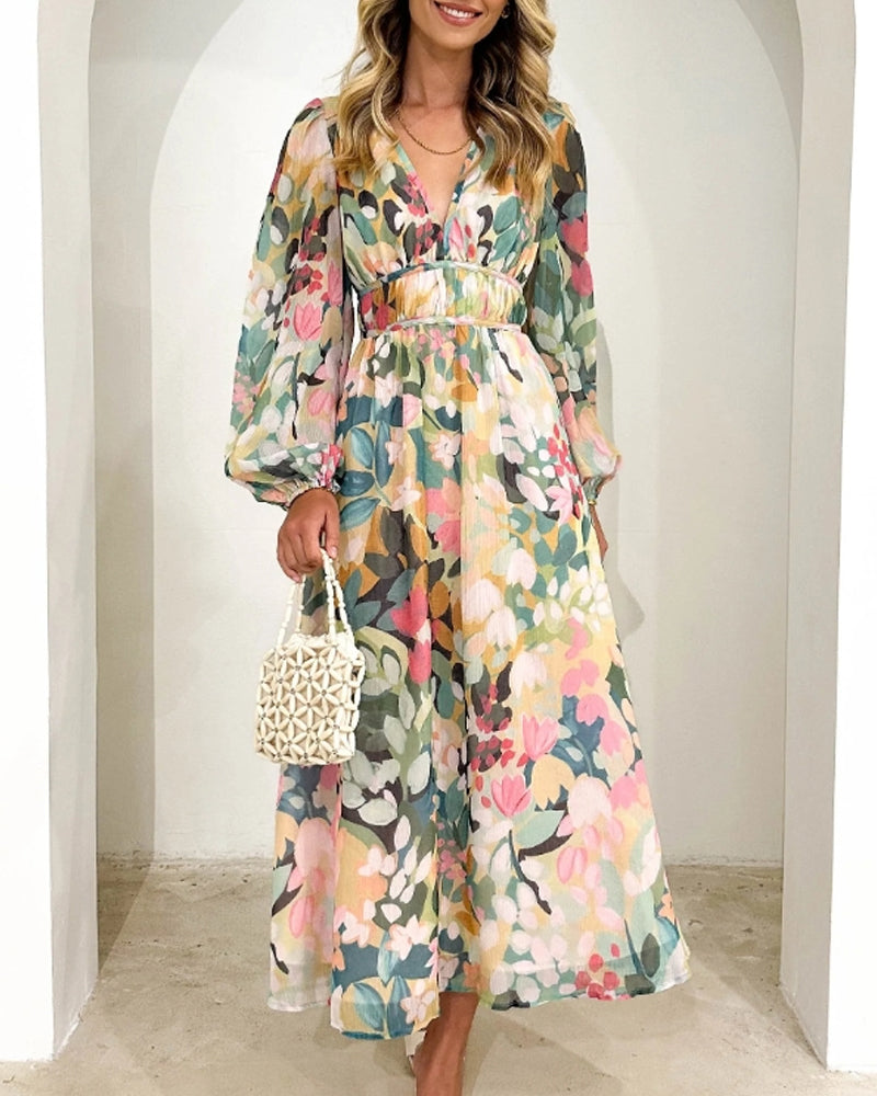 Elisa™ | Abito Lungo Boho – Libertà e Grazia in Movimento