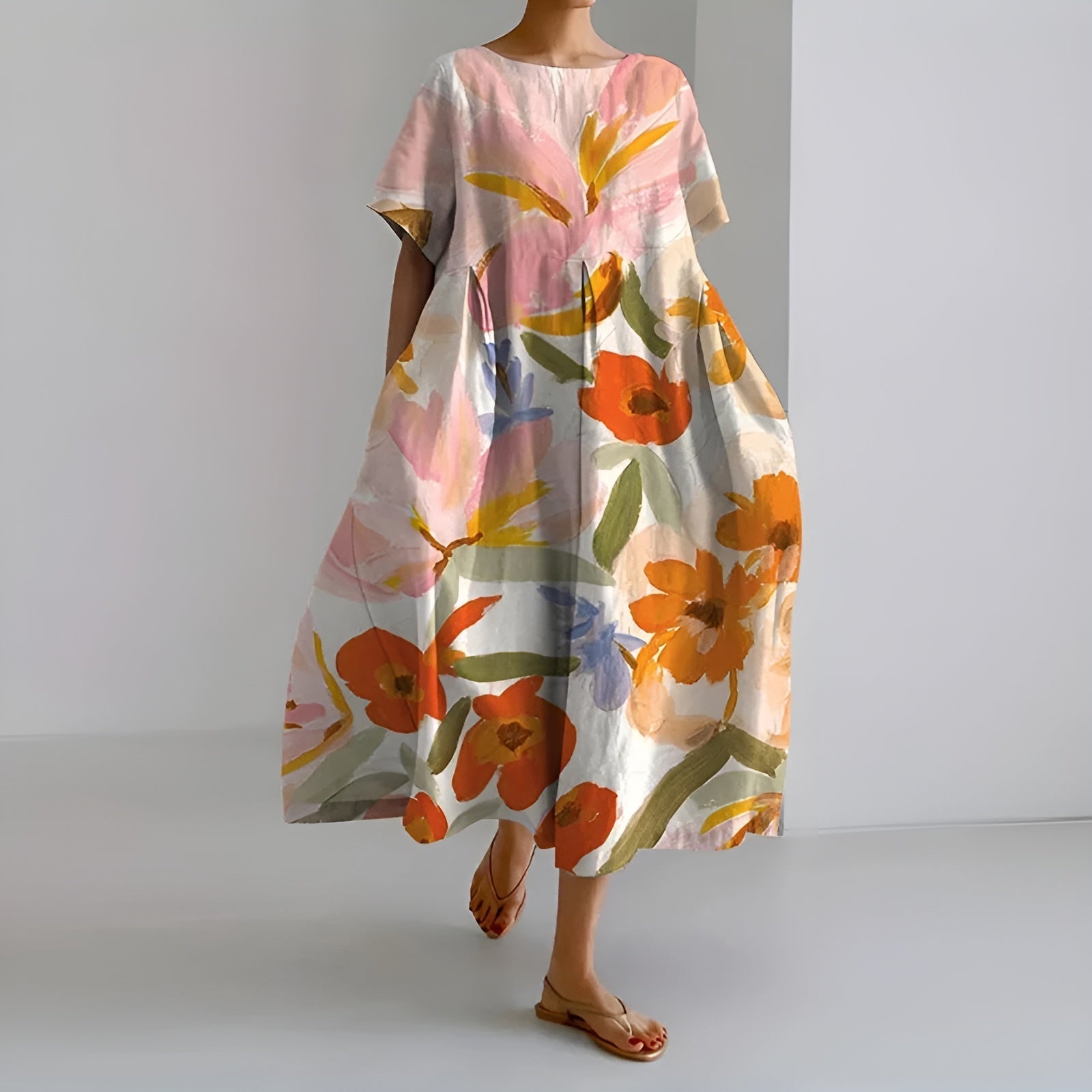 Anita™ | Abito Floreale – Eleganza Senza Sforzo 🌸