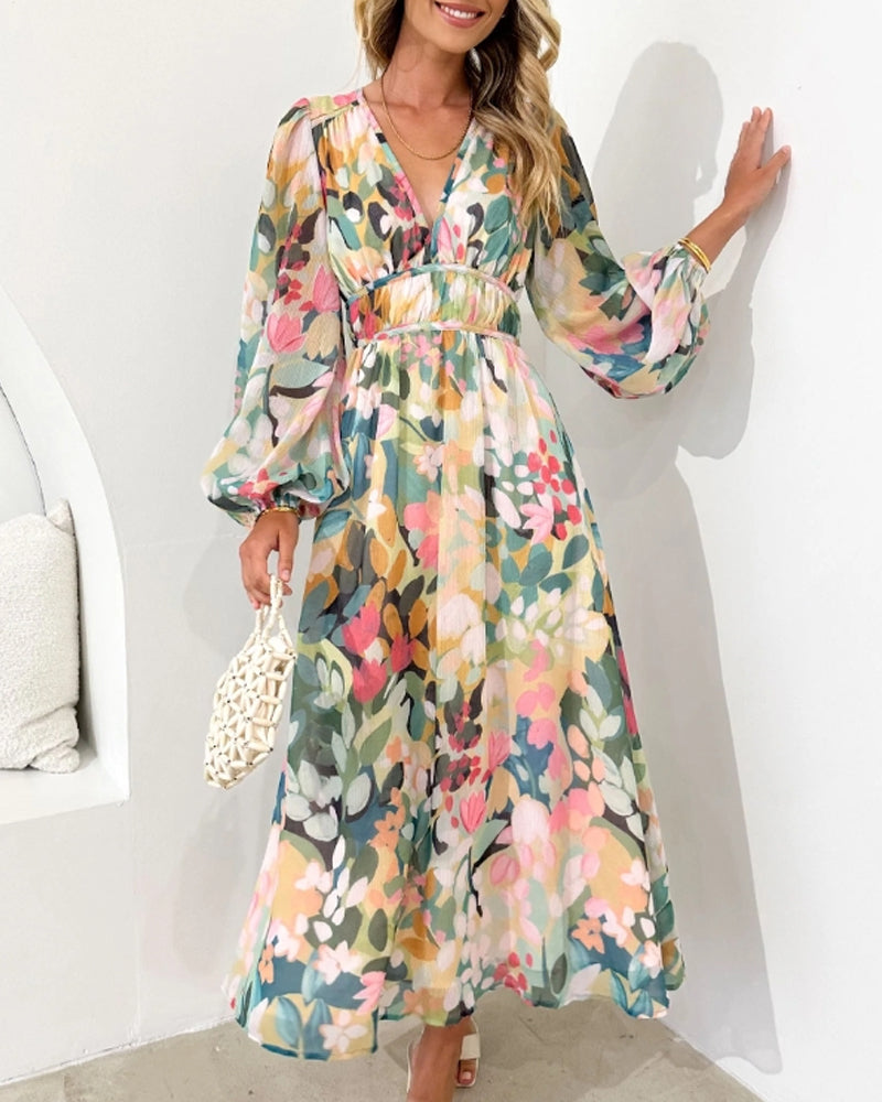 Elisa™ | Abito Lungo Boho – Libertà e Grazia in Movimento