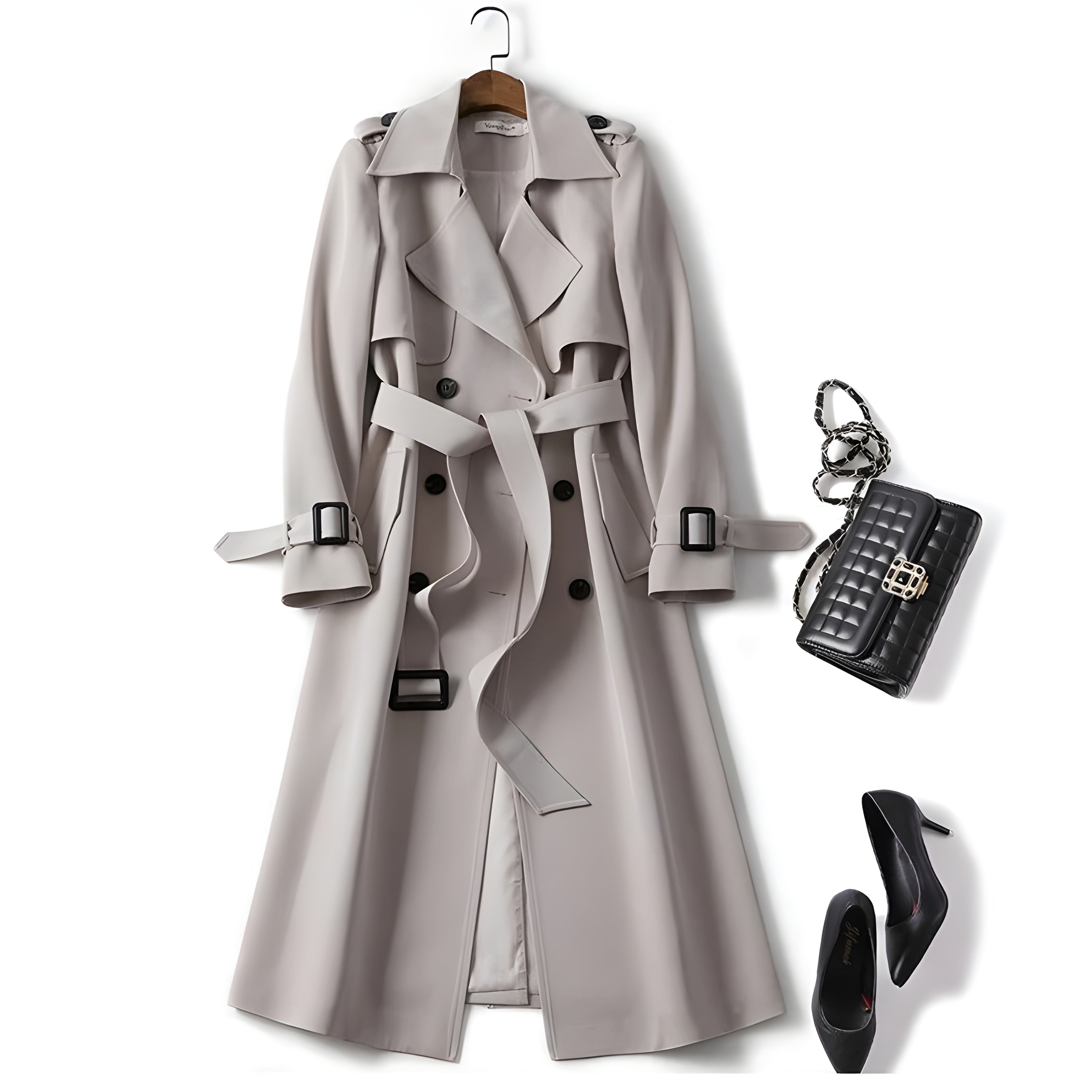 Karina™ | Trench elegante – Raffinatezza senza tempo per ogni occasione