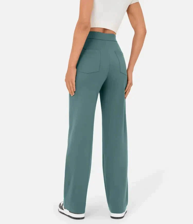 Lavinia™ | Pantaloni casual elastici a vita alta