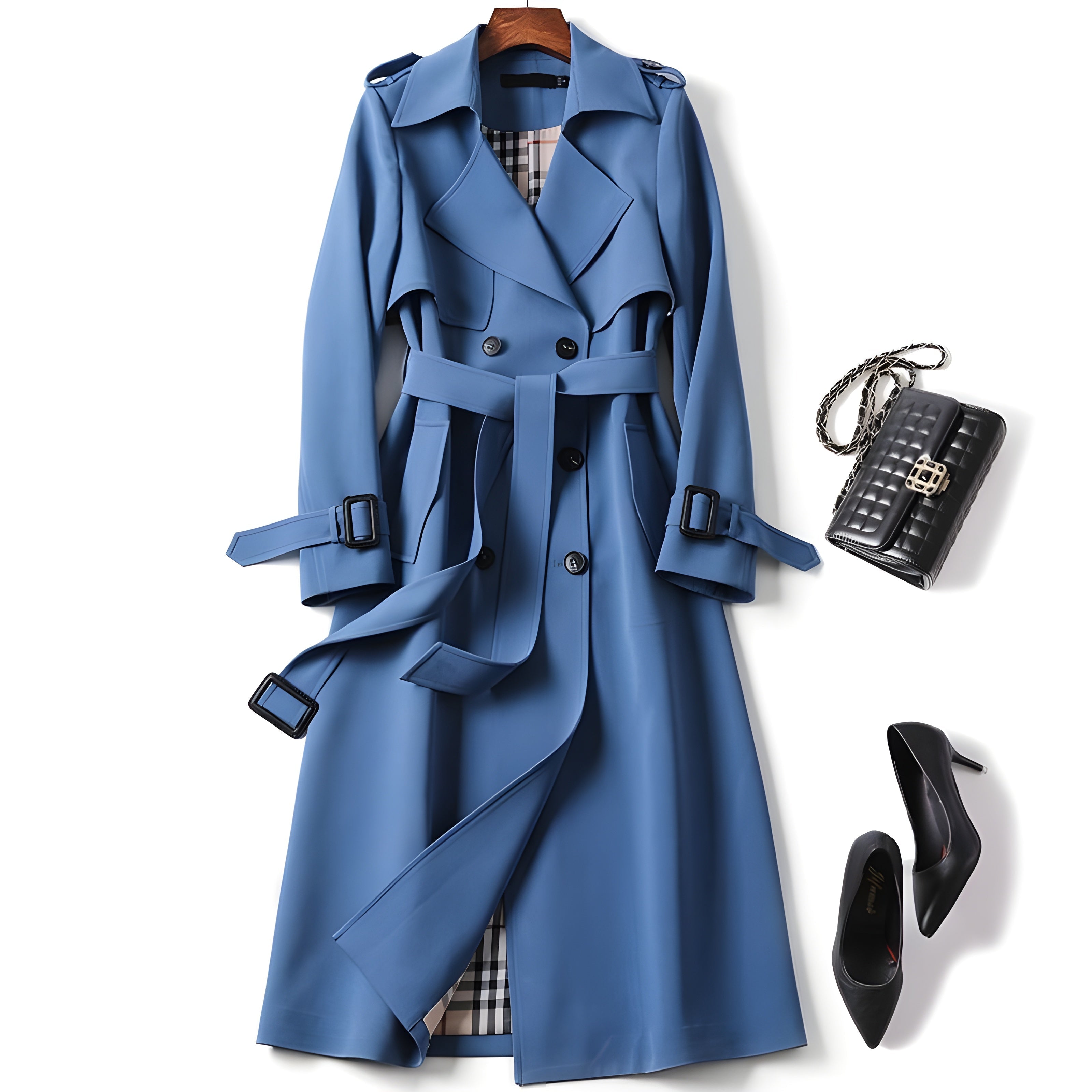 Karina™ | Trench elegante – Raffinatezza senza tempo per ogni occasione