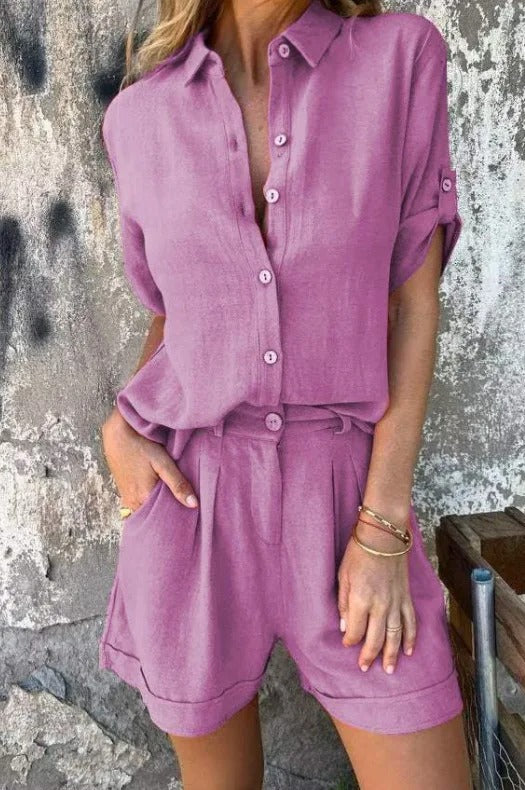 Clara™ | Completo Elegante in Lino